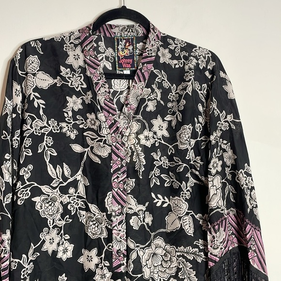 Johnny Was | Women’s Edina Fringe Blouse Size Small NWT - Picture 3 of 8